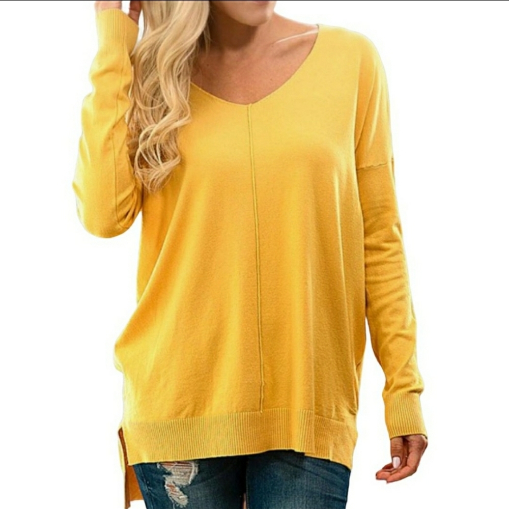 Dreamers yellow/gold sweater